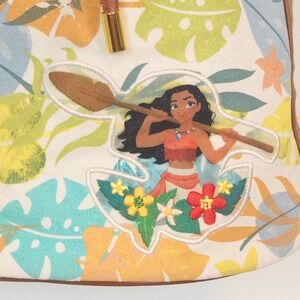 Disney Parks Moana Beach Swim Bag Floral Drawstring Bucket Shoulder Strap‎ Maui